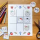 Jeu de Tic-tac-toe à imprimer et bricoler par Jaune Pop