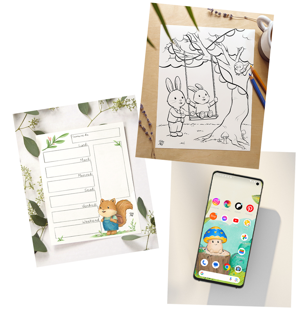 Cadeaux abonnement infolettre Jaune Pop