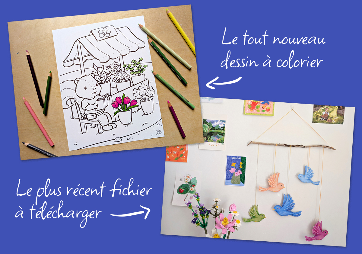 Coloriage et Bricolage Jaune Pop sur Patreon